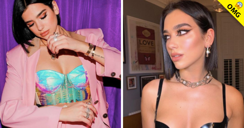 Dua Lipa deja ver de más en post y sus fans enloquecen