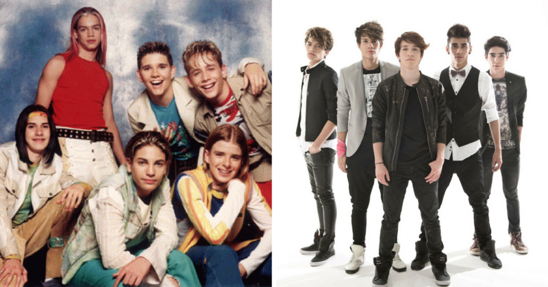 Estás son las BOYBANDS de antes y ahora