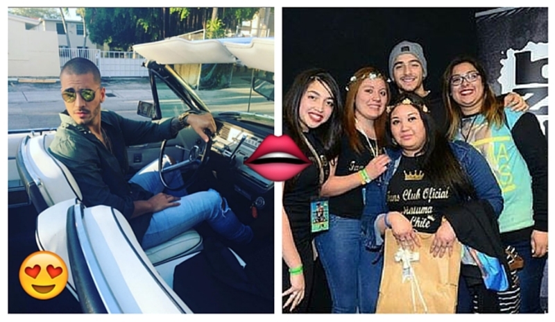 +VIDEO ¡Maluma besa a una fan mexicana!