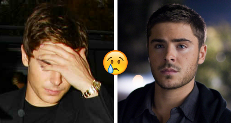 Qué triste... ¡Zac Efron está de luto!