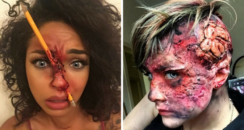 Se la PESADILLA de todos en Halloween con estos maquillajes