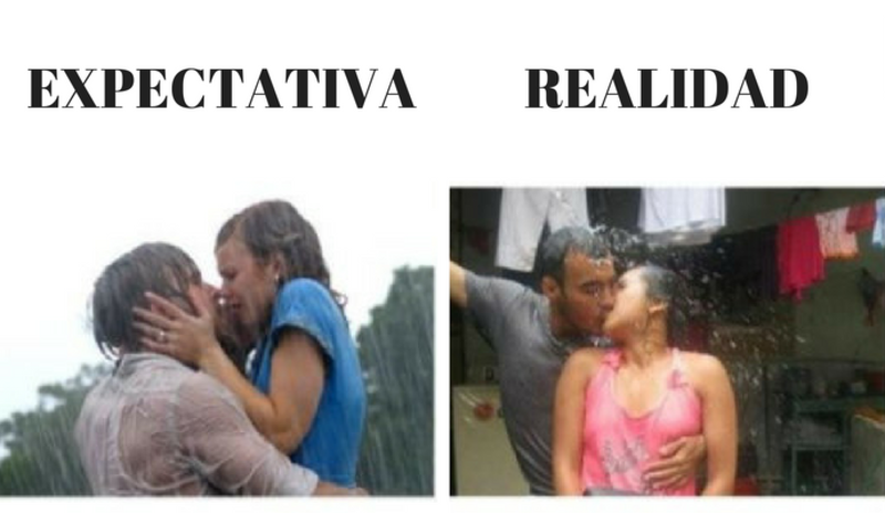 JAJA “Expectativa vs Realidad” sobre relaciones de pareja