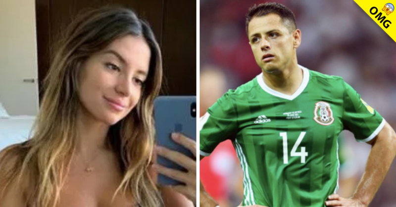 La esposa de Chicharito sorprende con foto en topless