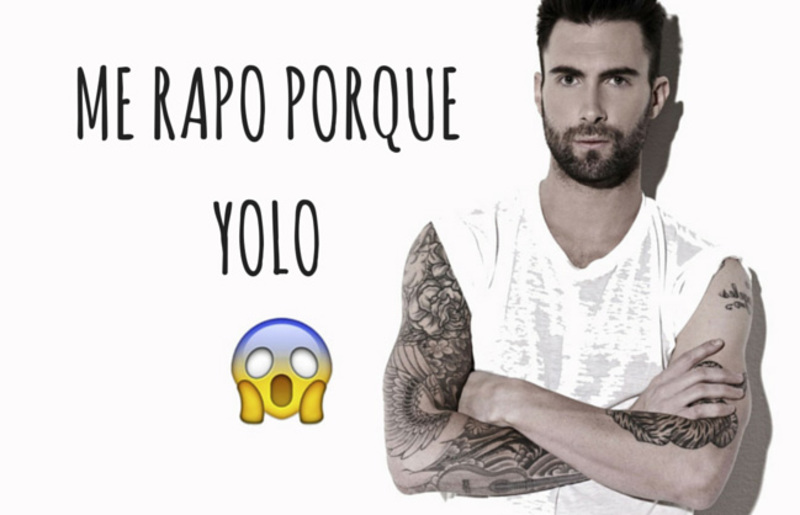 Adam Levine cambia radicalmente de look