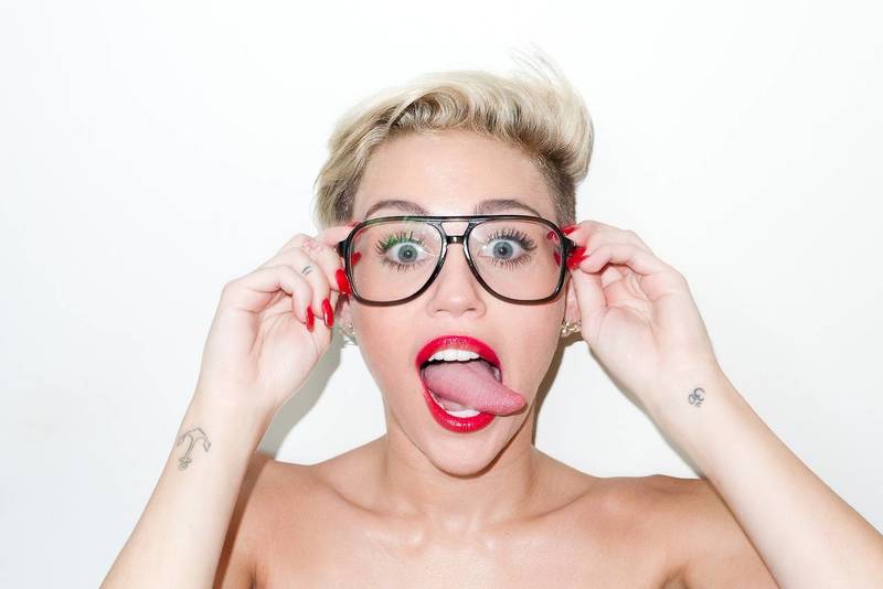 Reveladoras fotos de Miley Cyrus