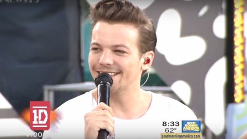 Louis Tomlinson confirma en TV Nacional que será papá