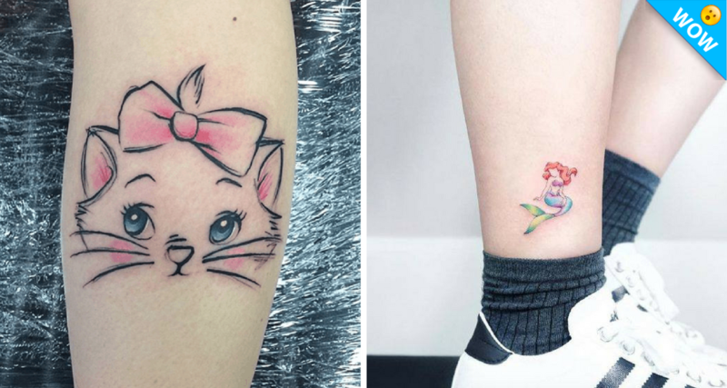 SEIS Tattoos inspirados en el mundo mágico de Disney