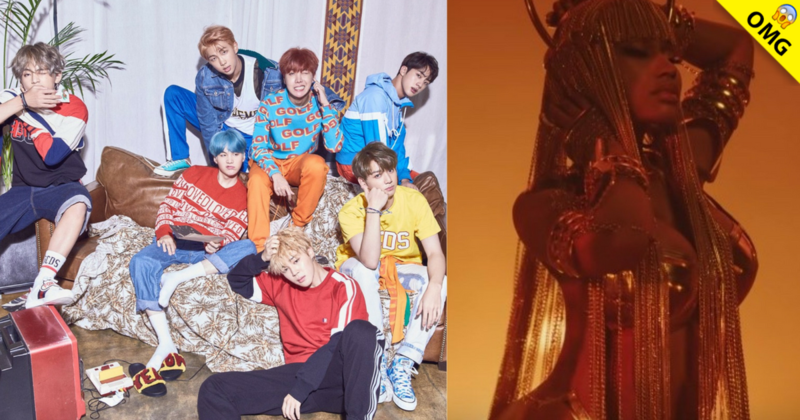 ¿Nicki Minaj confirmó la colaboración con BTS?