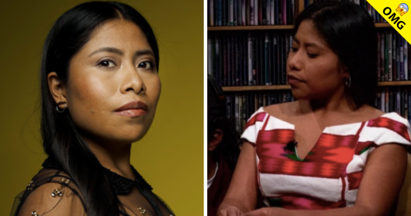 Yalitza Aparicio da espalda a fans en aeropuerto