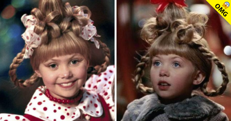 El cambio que tuvo Cindy de la película “El Grinch”.