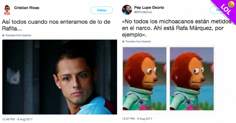 Internet se vuelve loco con los memes de Rafa Márquez