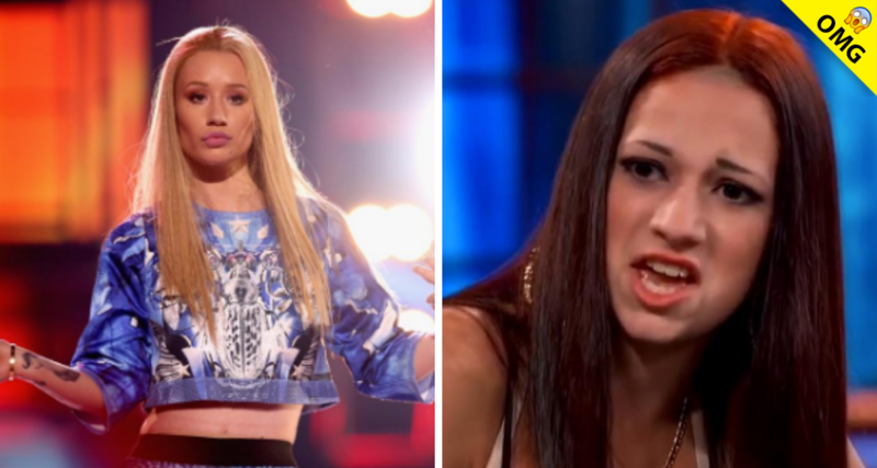 Bhad Bhabie tira agua sobre rostro de Iggy Azalea