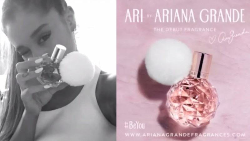 Ariana Grande revela su nueva fragancia.