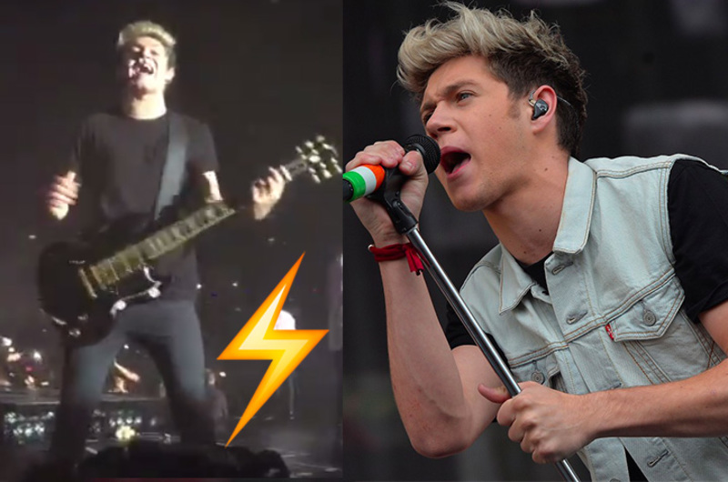 ¡Fan electrocuta a Niall Horan y él se ENOJÓ!