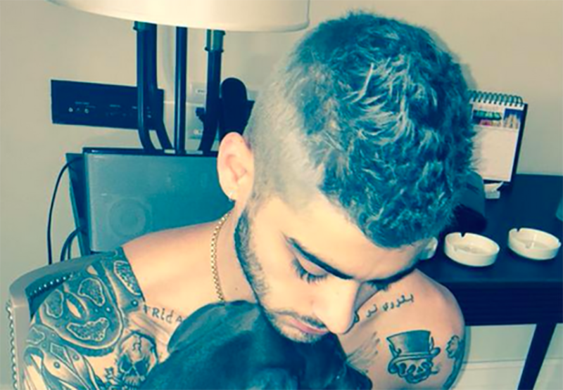 ¡Zayn Malik sin playera para portada de revista!