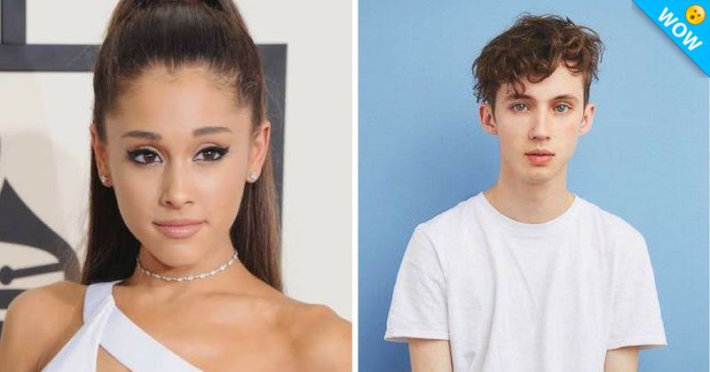 Troye Sivan y Ariana Grande anuncian colaboración.