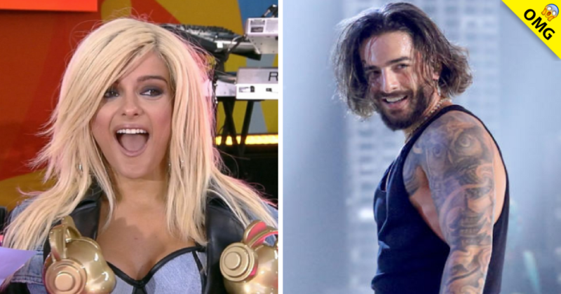 Maluma demuestra que Bebe Rexha habla muy bien en español