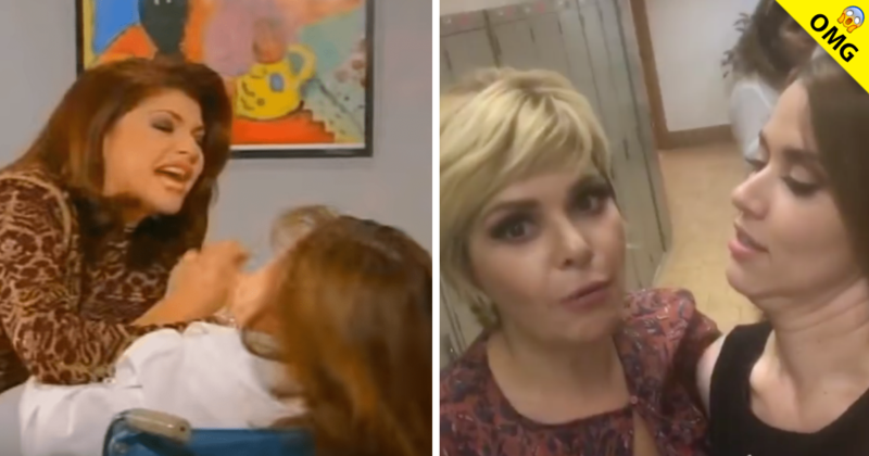 Itatí Cantoral y Yuliana reviven escena de la maldita lisiada