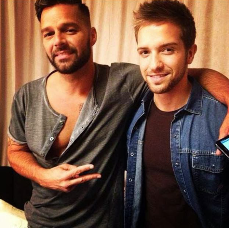 Pablo Alborán desmintió tener una relación con Ricky Martin