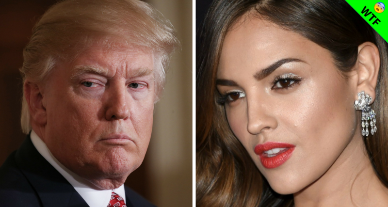 Eiza González le envía mensaje a Donald Trump tras el sismo