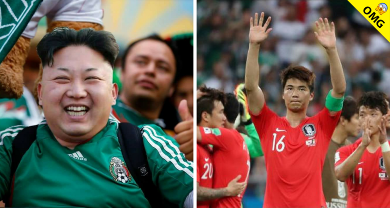 Mexicanos festejan en la Embajada de Corea el pase de México