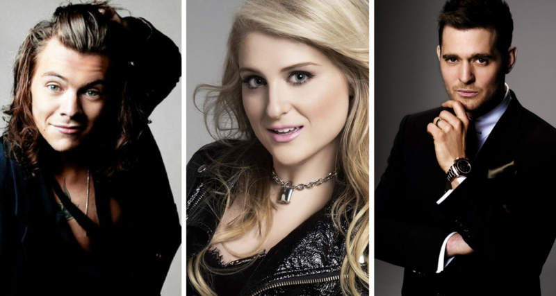 OMG! Harry Styles, Michael Bublé y Meghan Trainor ¿JUNTOS?