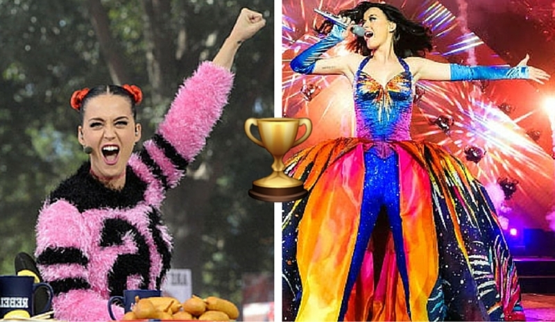 Katy Perry festejó en grande un logro que pocos han conseguido