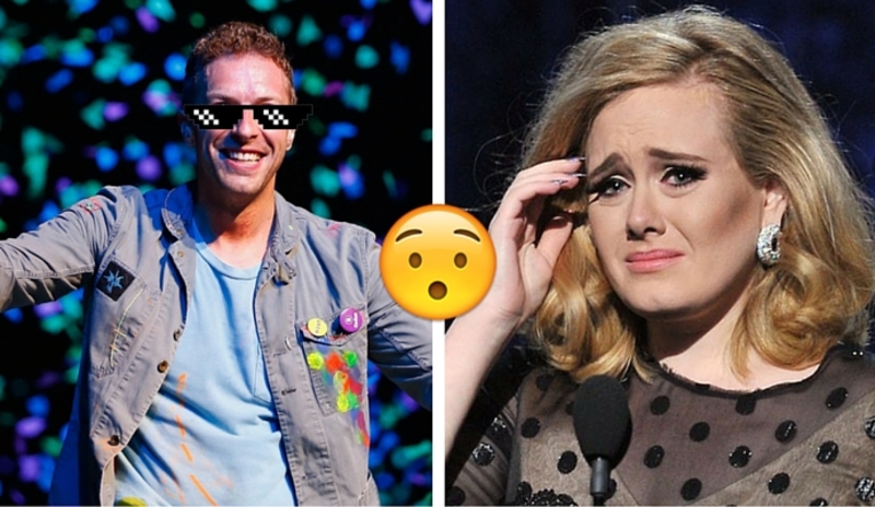 Adele desilusiona a una fan y Coldplay la consiente