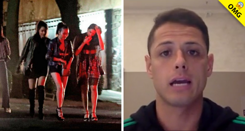 Chicharito Hernández rompe el silencio de la fiesta con escorts