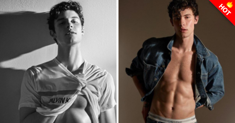 Shawn Mendes aparece más HOT posando en ropa interior