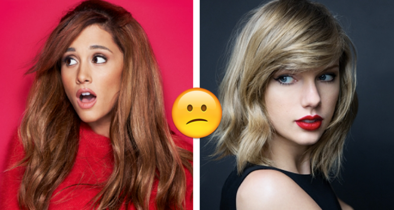 ¡Ariana Grande hizo la misma mala jugada que Taylor Swift!