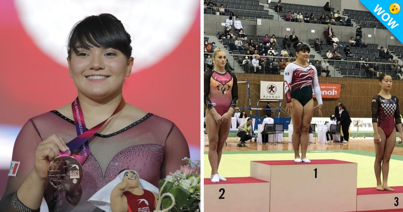 Alexa Moreno consigue medalla de oro en Japón