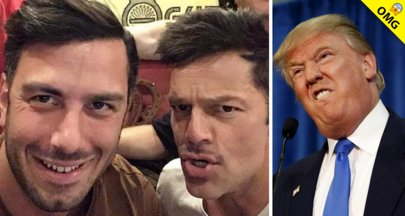 Trump se interpone a boda de Ricky Martin y Jwan Yosef