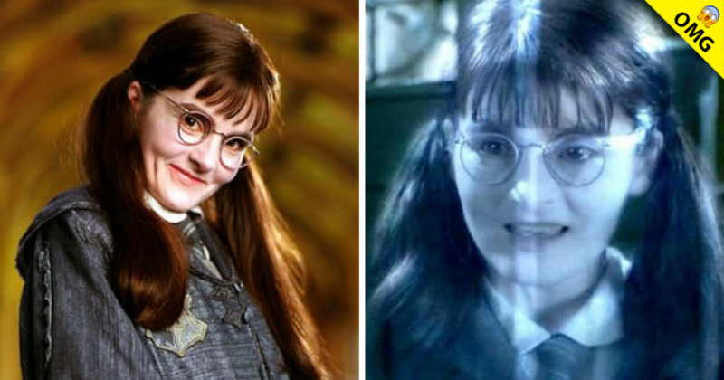 ¿Recuerdas a Myrtle, la llorona de Harry Potter?¡Así luce ahora!