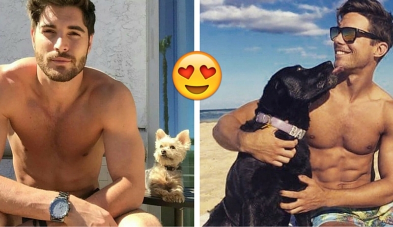 UFF! Los 10 chicos más HOT de Instagram con sus perritos