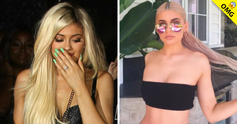 Kylie Jenner presume pequeña cintura con poca ropa