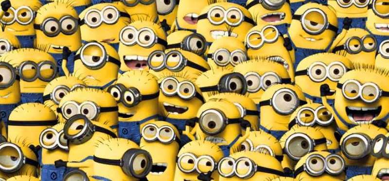 Los Minions la segunda película de animación más taquillera.