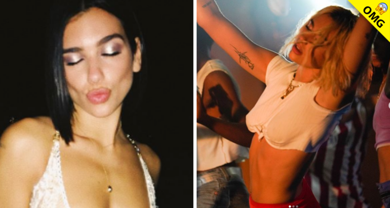 Dua Lipa posa con sexy lencería en Instagram