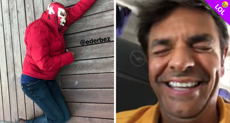 Trollean a Eugenio por quedarse dormido en las calles de Rusia