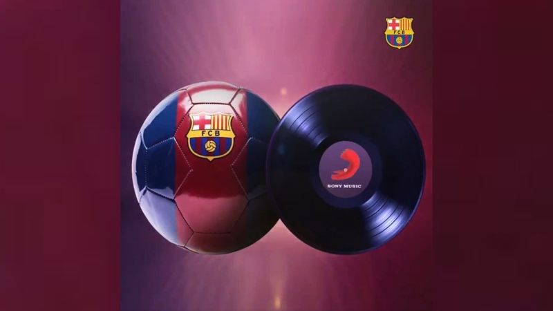 Sony Music y el FC Barcelona celebran alianza