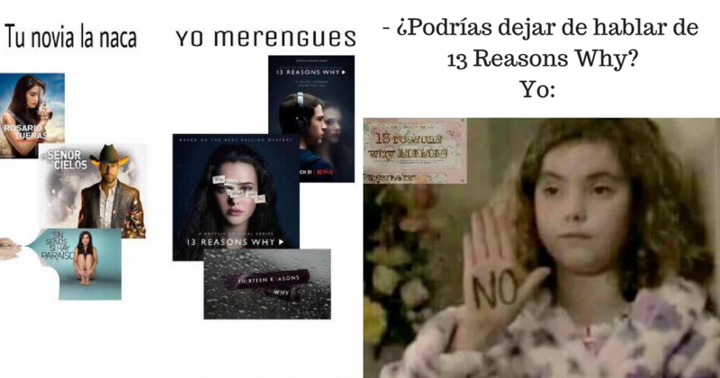 Estos son los mejores memes de 13 Reasons Why