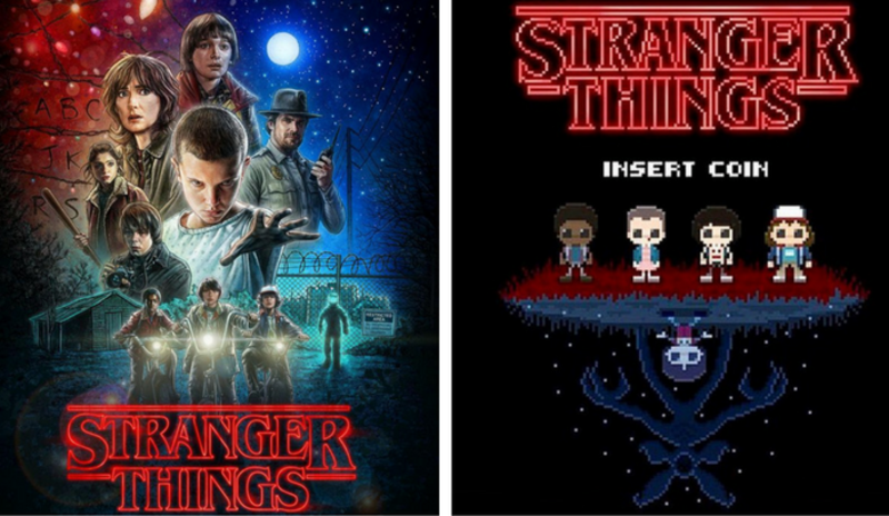 Esta genial la nueva versión en 8-bit de ‘Stranger Things’