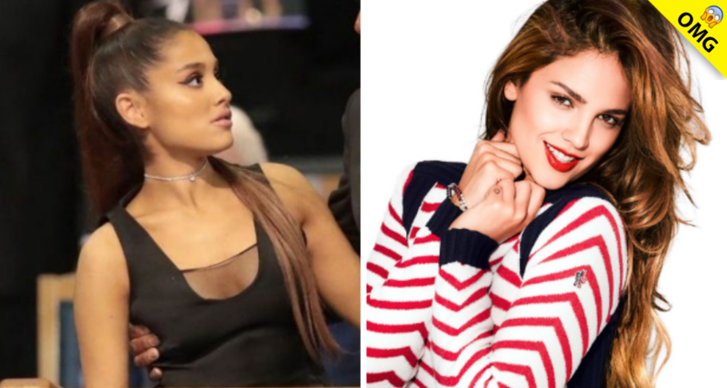 Ariana Grande cambia de look y la comparan con Eiza González