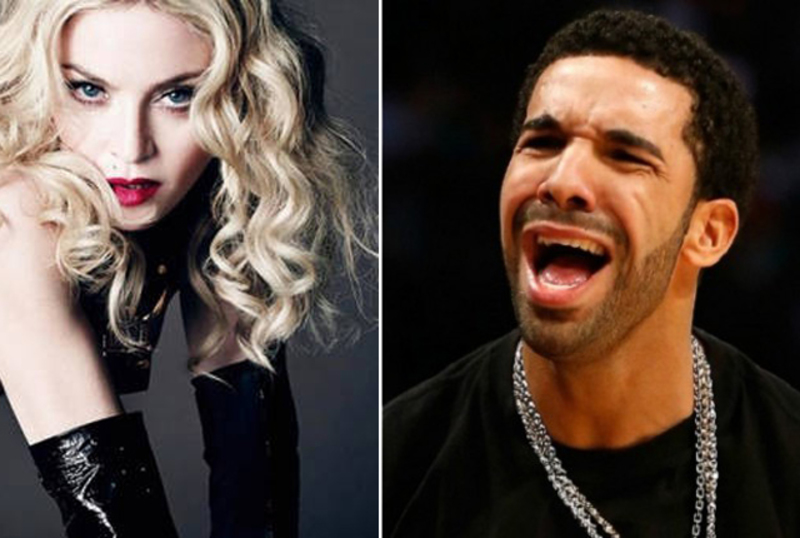 Madonna y Drake se besan en Coachella