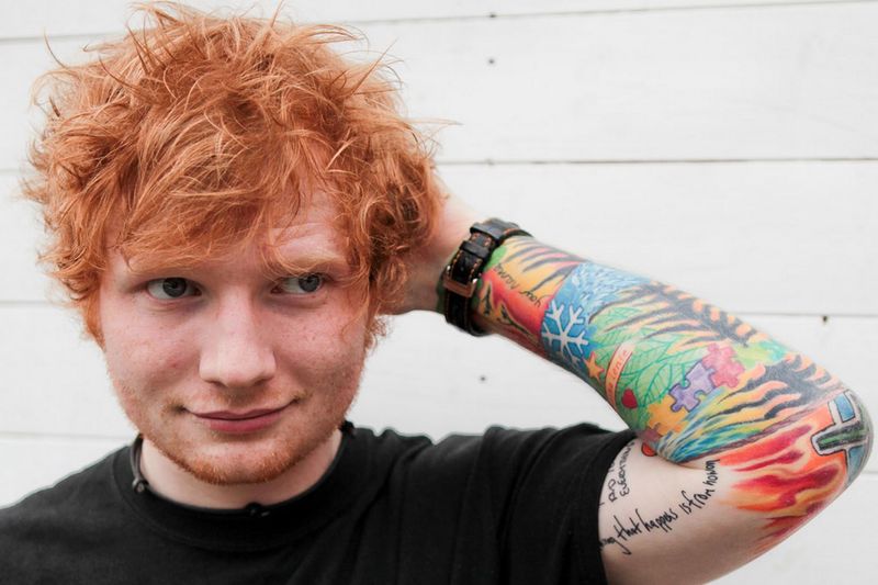 Ed Sheeran estará haciendo una nueva broma?