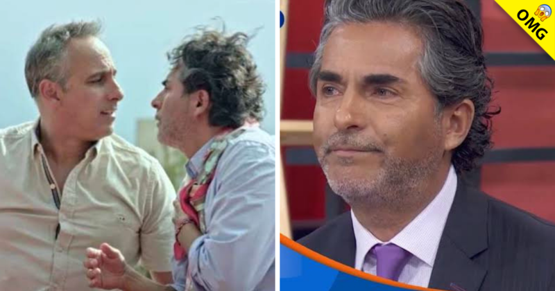 Revelan apasionado beso entre Raúl Araiza y otro actor