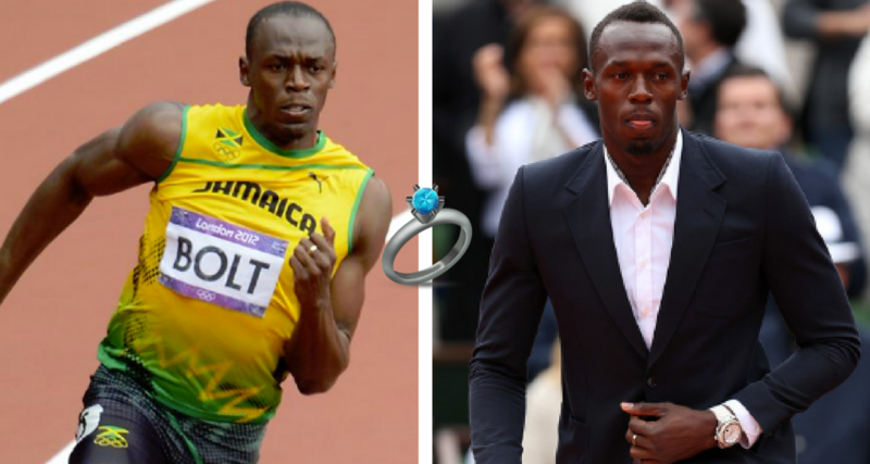 ¿A quién crees que le pidió matrimonio Usain Bolt?