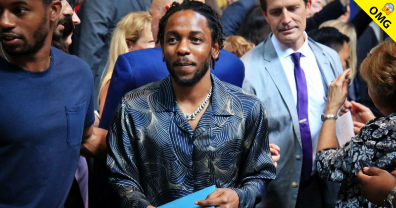Kendrick Lamar acepta premio Pulitzer.