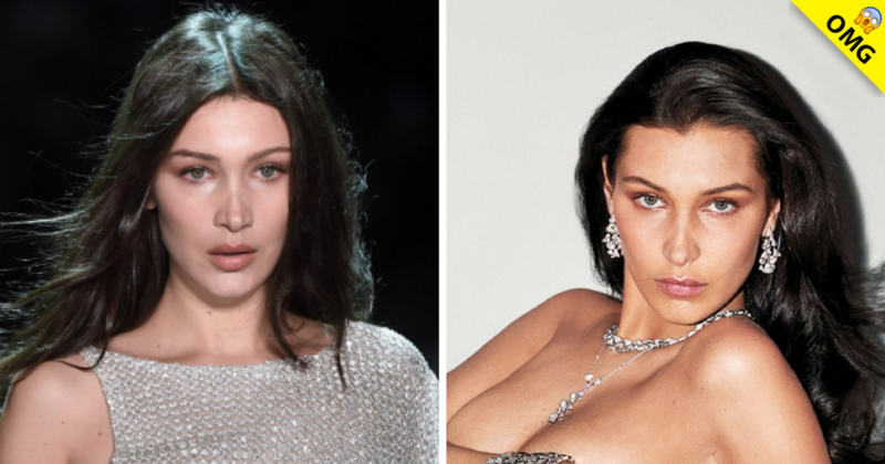 Bella Hadid posa completamente desnuda