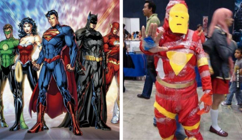 Los mejores cosplays de superhéroes que NO vas a querer copiar